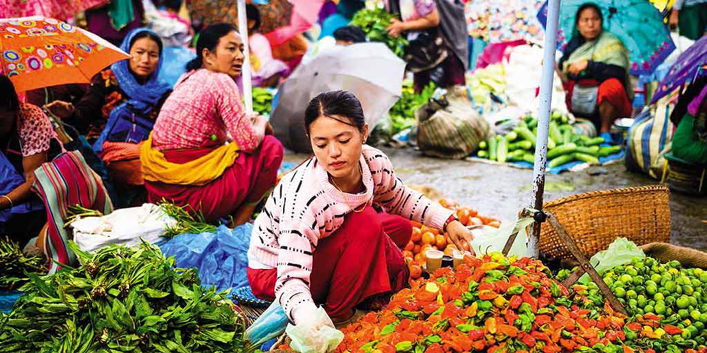 Manipur’s iconic all-women market reopens after 11 months